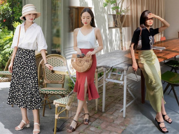 Diện sandals với 5 kiểu chân váy này để ghi điểm phong cách