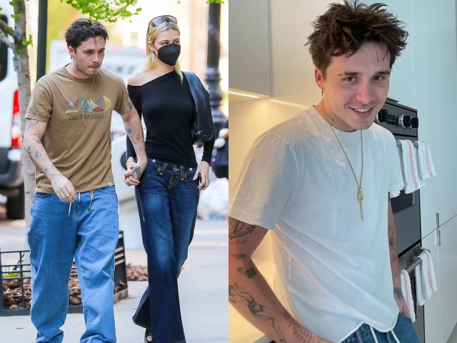 Vợ chồng Brooklyn hiếm hoi lộ diện, con dâu Beckham có chia sẻ giật mình