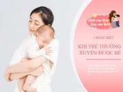 Làm mẹ - Bác sĩ Nhi: Khác biệt lớn giữa những em bé hay được bế ẵm và đặt nằm