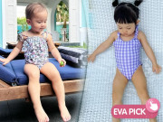 Thời trang - Cầm 500k sắm đồ bơi như Lisa, Suchin cho bé cưng nhà bạn, đảm bảo ai cũng khen mẹ khéo