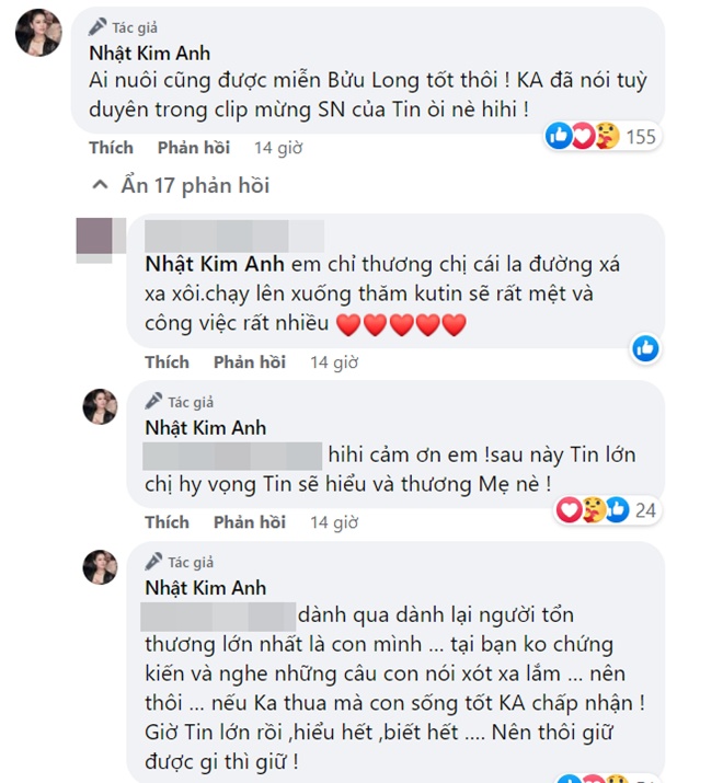 Fighting back and forth hurt children, Nhat Kim Anh accepted to give up his son to his ex-husband?  - 2