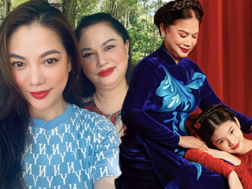 Trương Ngọc Ánh đưa mẹ đi nghỉ lễ trước sinh nhật tuổi 65