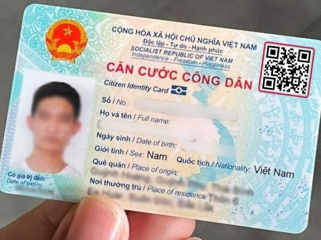 3 mức lệ phí khi làm CCCD