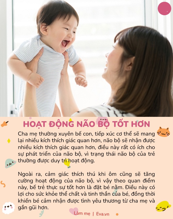 Bác sĩ Nhi: Khác biệt lớn giữa những em bé hay được bế ẵm và đặt nằm - 6