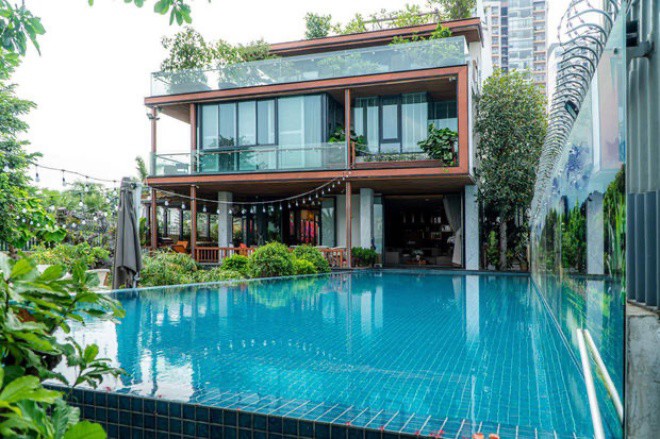 Điểm chung trong các biệt thự sao Việt: Bể bơi riêng rộng, có người mang cả nước biển về nhà - 11