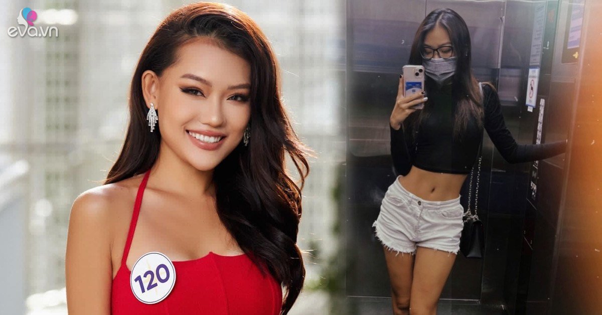 Can Tho schoolgirl was once boycotted by her friends to take the beauty contest, losing 4kg is still hot
