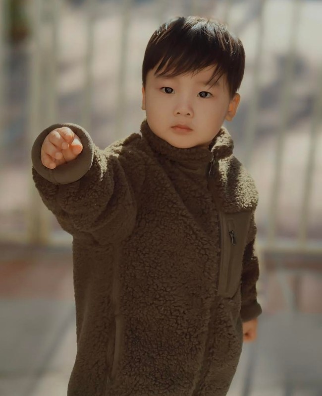 At just 3 years old, Hoa Minzy's son has a great memory, memorizes the names of animals in English - 10