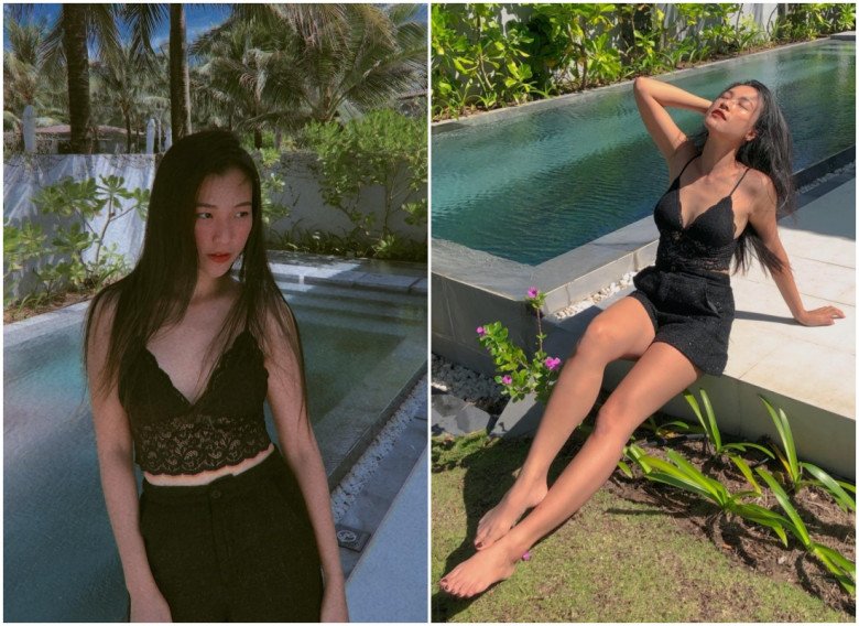 Ever been reminded by her ex-husband to love her body, Hoang Oanh after the divorce became more and more slim, her waist was tiny - 12