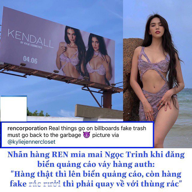 Out of plagiarism without apology, Ngoc Trinh depreciated amp;#34;Queen of lingerie amp;#34;  with wrinkled underwear - 2