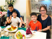 Làm mẹ - Chồng cũ Nhật Kim Anh nuôi dạy con khéo hậu ly hôn, cậu nhóc cao lớn, tình cảm với mẹ