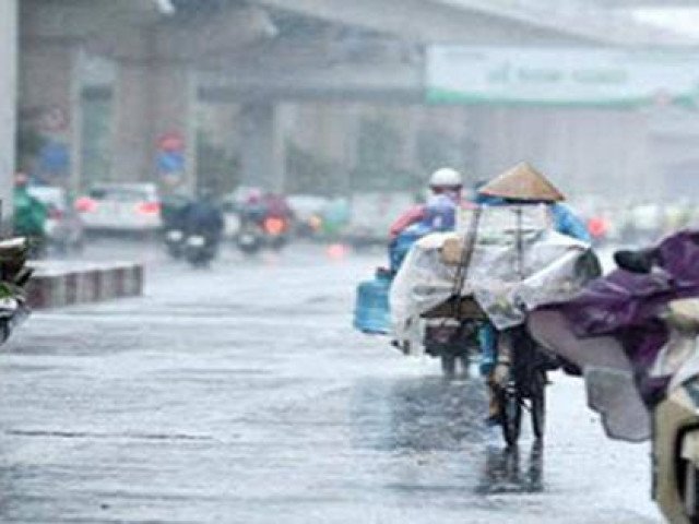 Miền Bắc sắp đón đợt mưa dông kéo dài