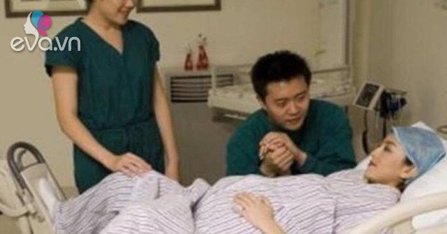 The husband excitedly went to the delivery room with him but returned to ask for a separation, the wife insisted on the reason for choking