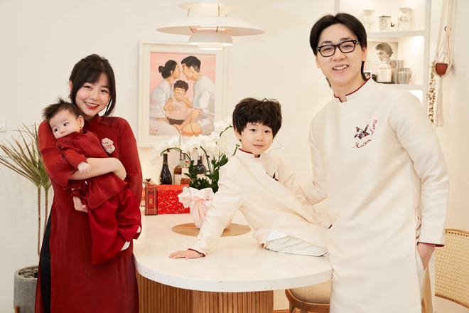 Gia đình nhà Đậu được nhiều khán giả yêu quý với phong cách sống truyền cảm hứng, lạc quan và cách chăm con khoa học