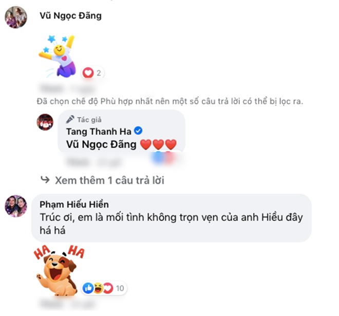 Dòng bình luận Trúc ơi, em là mối tình không trọn vẹn của anh Hiều đây của Hiếu Hiền.