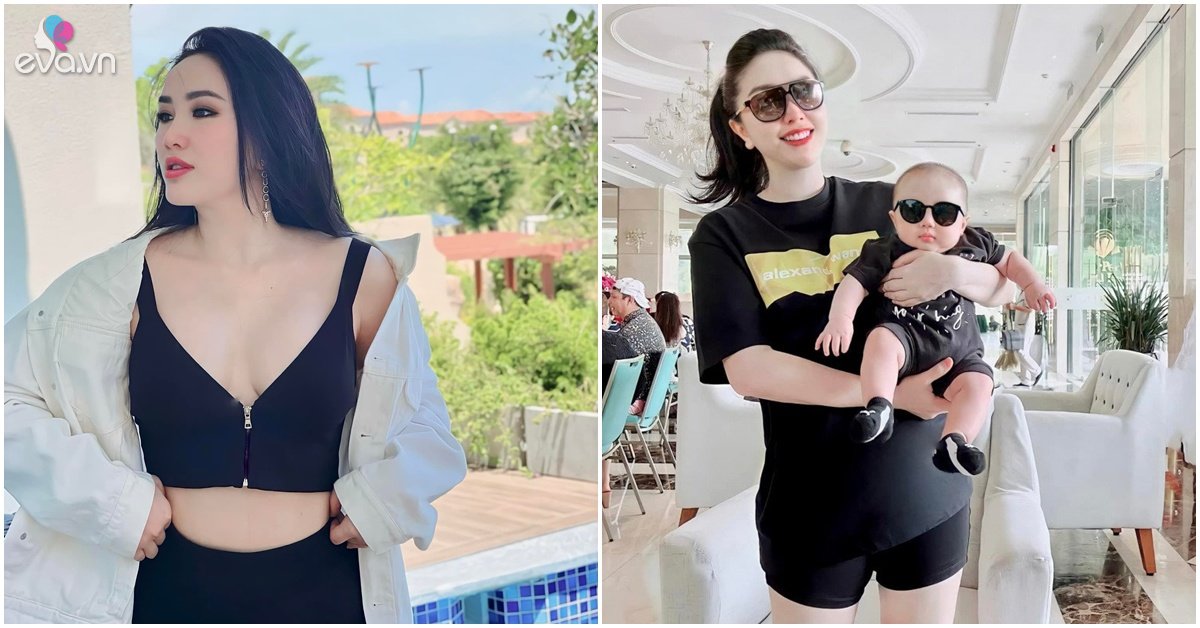Bao Thy shows off her chest full of slim waist, looking at her weight, people guess she wants to burn