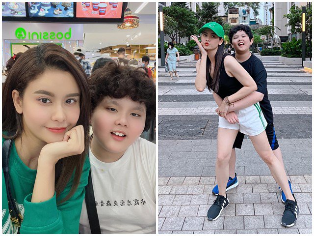 Trương Quỳnh Anh làm mẹ đơn thân ngày càng trẻ đẹp, nhận không ra bé Sushi vì quá khác