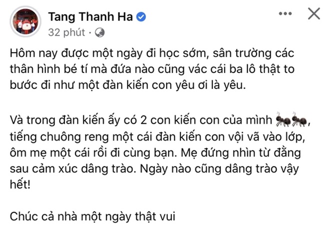 2 grandsons of the family of 3,000 billion go to school, amp;#34;mother diapers;#34;  Tang Thanh Ha has been busy since early morning - 4