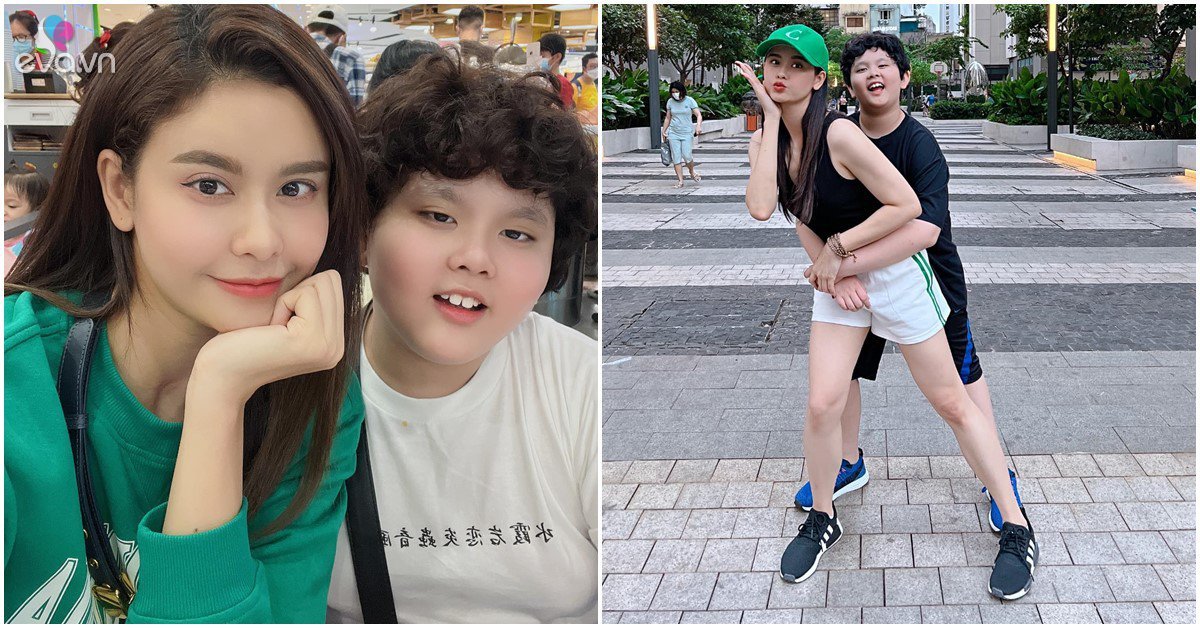 Truong Quynh Anh as a single mother is getting younger and more beautiful, but she doesn’t recognize baby Sushi because it’s so different