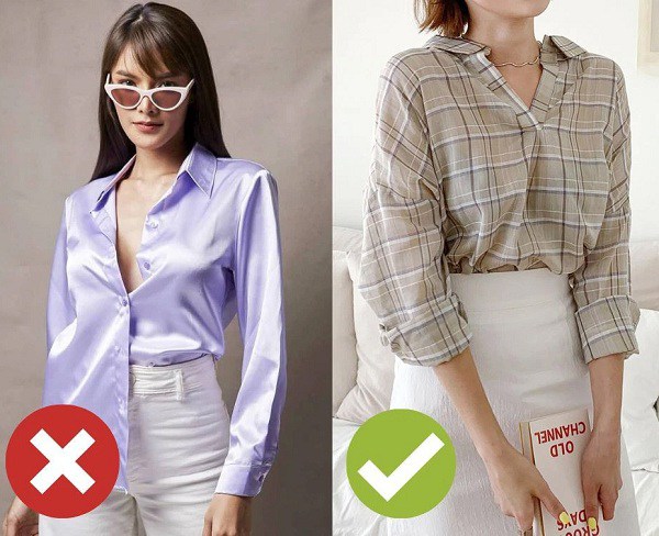 Making these 4 mistakes when wearing a shirt, the office lady will be less charming in the eyes of her colleagues - 3