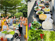 Bếp Eva - Đoan Trang khoe tiệc BBQ "ngon nhức nách" cùng những người bạn, ai nhìn cũng thấy quá đã