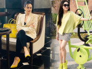 Thời trang - BTV Hoài Anh đi làm diện quyến rũ hết cỡ khoe siêu phẩm hình thể, đến túi Hermes cũng lu mờ