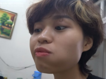 Con gái Lê Giang đột ngột ốm nhom, bố ruột nhìn đau lòng