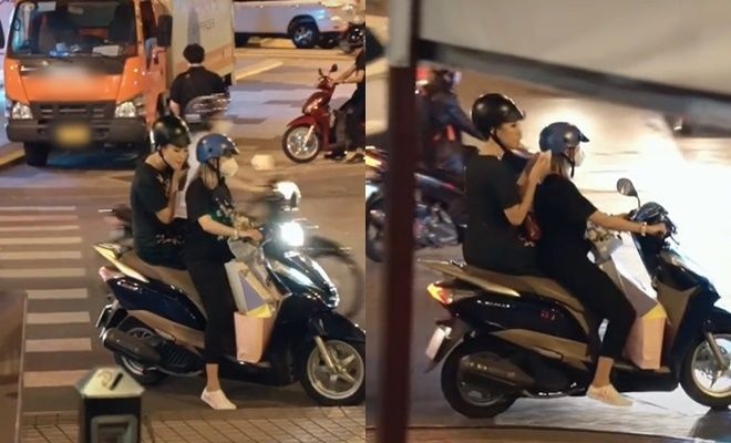 Thời gian qua, nữ MC không ít lần bị bắt gặp đi sự kiện bằng xe ôm công nghệ hoặc tự đi xe máy.