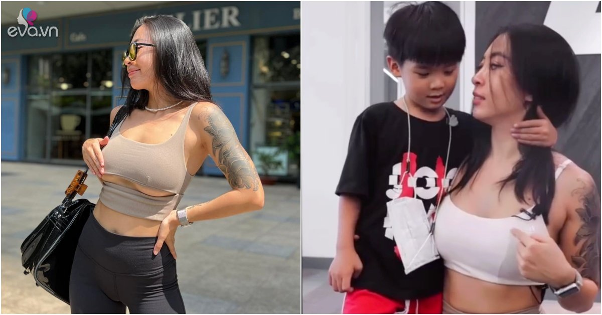 Being told that revealing clothes affects boys, the Hanoi female coach immediately pointed to her chest and asked her: What is this?