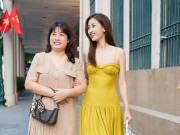 Làm đẹp - Lâu ngày mới xuất hiện, mẹ hoa hậu Đỗ Mỹ Linh vẫn trẻ đẹp như ngày nào