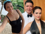 Làm đẹp - Vợ đại gia hơn tuổi của Bình Minh hiếm hoi diện áo tắm khoét cao khoe body U50 "lão hóa ngược"