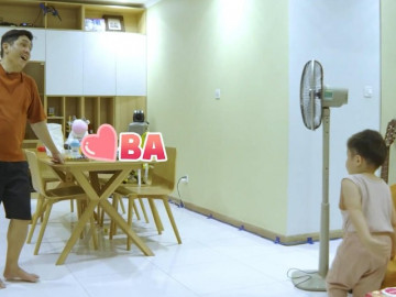 Tan chảy khoảnh khắc con trai Đức Thịnh lần đầu gọi ba vào lúc không ngờ nhất