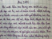 Tin tức - Bài văn giới thiệu đồ dùng học tập của học sinh tiểu học khiến cư dân mạng bật cười