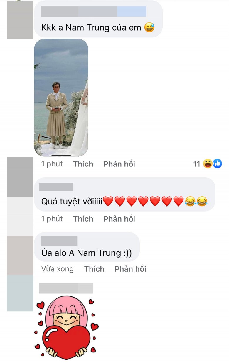 Khách mời nam diện váy dự lễ cưới Ngô Thanh Vân, là nhân vật máu mặt của làng mốt - 5