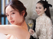 Thời trang - Được chẩn đoán không qua khỏi tuổi 40, Nong Poy U35 đẹp như tiên, đi đám cưới mặc đơn giản vẫn át cô dâu