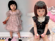 Thời trang - Bố mẹ chịu chi, con gái Đoàn Di Băng mặc sang chảnh, "đụng" đôi giày nhà giàu với con Cường ĐôLa