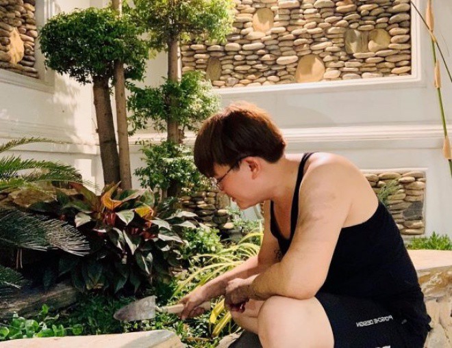 Vietnamese stars turn the terrace into a vegetable garden, without spending money to buy - 5