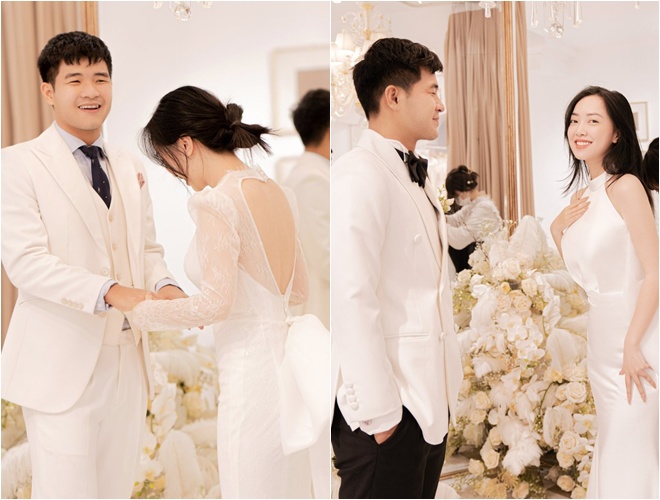 Sau đám cưới tại quê nhà, cặp đôi sẽ tổ chức tiệc cưới tại Hà Nội vào ngày 10/5 tới với sự tham gia của bạn bè và hội cầu thủ.
