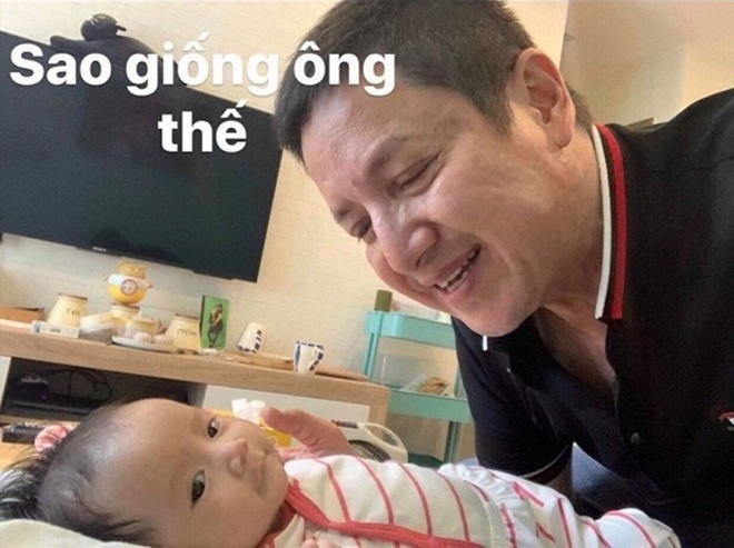Chi Trung's little known biological son married a beautiful wife, now the comedian shows off his lovely grandson, hoping to be as rich as Van Dung - 22