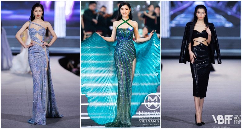 The contestants amp;#34;extremely good amp;#34;  of Miss World Vietnam: Her waist is smaller than Ngoc Trinh, she is 1m85 - 4 . tall