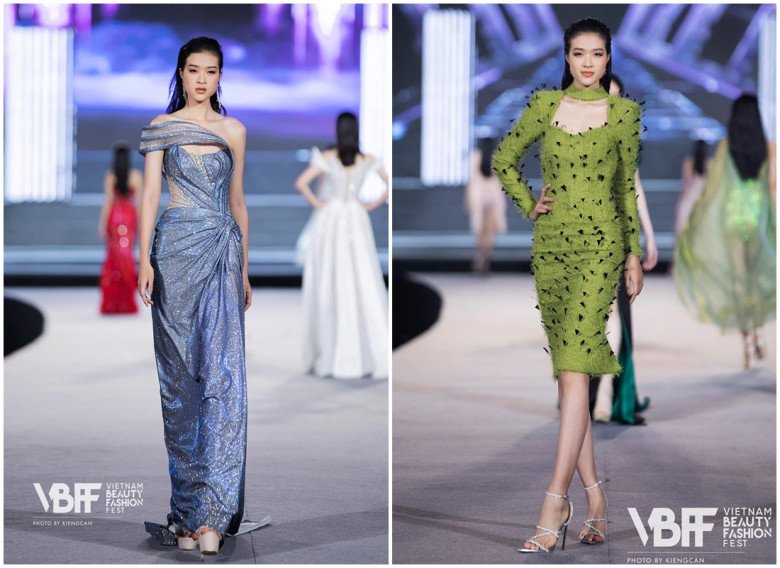 The contestants amp;#34;extremely good amp;#34;  of Miss World Vietnam: Her waist is smaller than Ngoc Trinh, she is 1m85 - 17 . tall