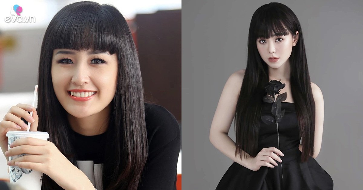The whole village of Vietnamese beauties “surrendered” with flat bangs, especially for Quynh Kool, this is a sincere hairstyle