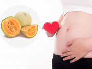 Bà bầu - Bà bầu ăn dưa lưới được không?
