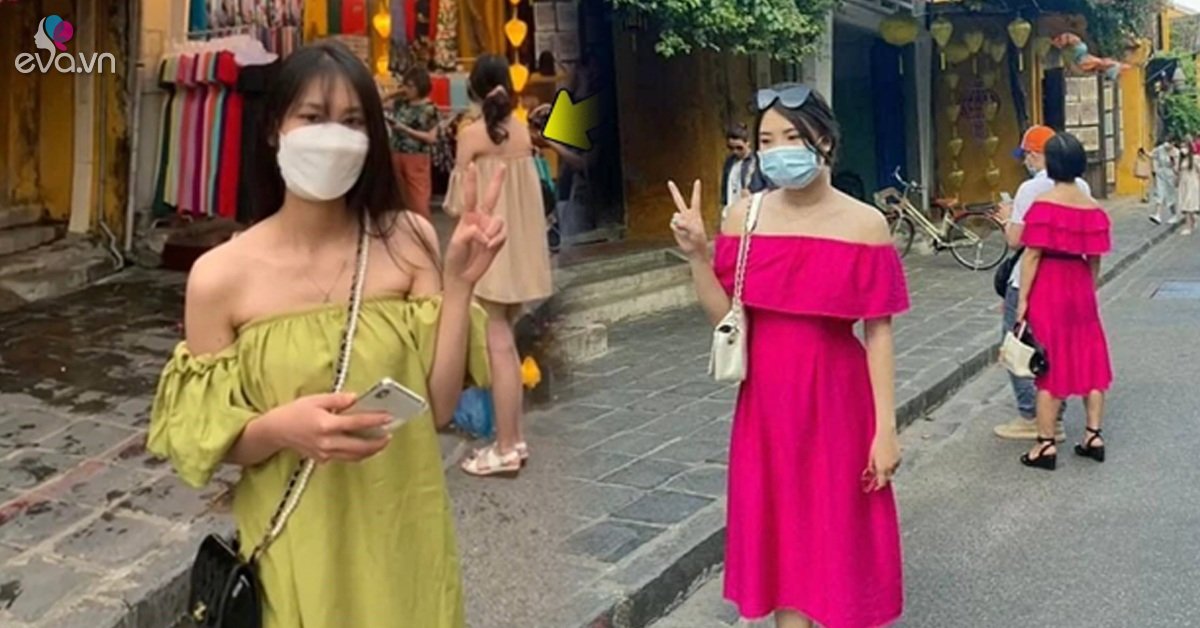 An army of pink and off-shoulder shirts appeared in Hoi An, women thought they were outstanding, and everyone thought they could see them everywhere