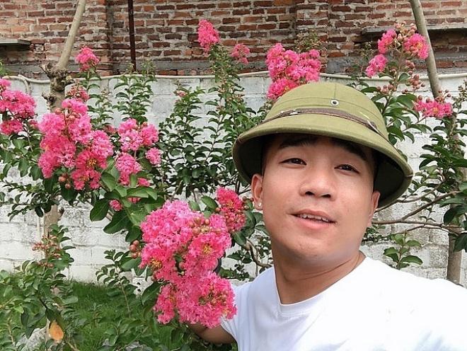 Vietnamese stars left the city to grow flowers: Ly Qui Khanh invested, Do Duy Nam planted all kinds of things - 1