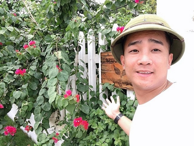 Vietnamese stars left the city to grow flowers: Ly Qui Khanh invested, Do Duy Nam planted everything - 6