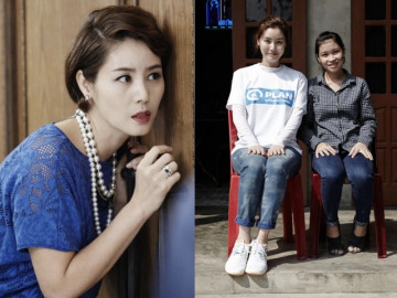 Cựu Hoa hậu Hàn Quốc có con gái nuôi người Việt gây sốt với nhan sắc tuổi 55