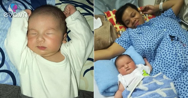 Polish husband returned home after getting married, Dong Thap’s mother was pregnant and gave birth alone