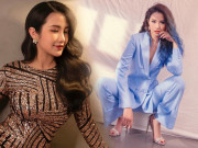 Làm đẹp - Thua gì hot girl, vợ Phan Thành làm mẹ bỉm vẫn nhuộm tóc highlight, gẩy sợi xanh sợi tím "nghịch ngầm"