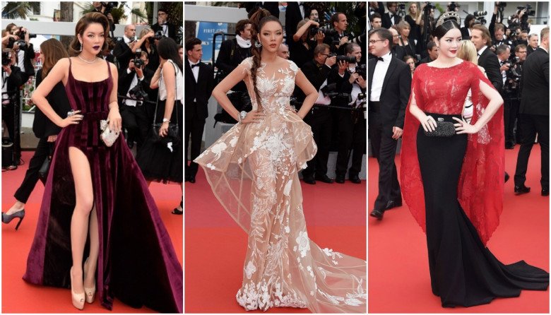 Returning to the Cannes red carpet, Ly Nha Ky spent 50 billion to prepare and reveal the first outfit everyone amp;#34;crossed eyesamp;#34;  - 7