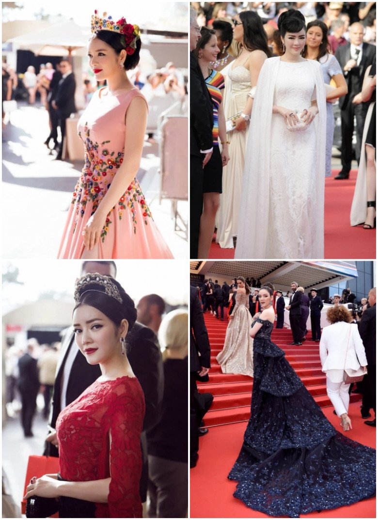 Returning to the Cannes red carpet, Ly Nha Ky spent 50 billion to prepare and reveal the first outfit everyone amp;#34;crossed eyesamp;#34;  - 11